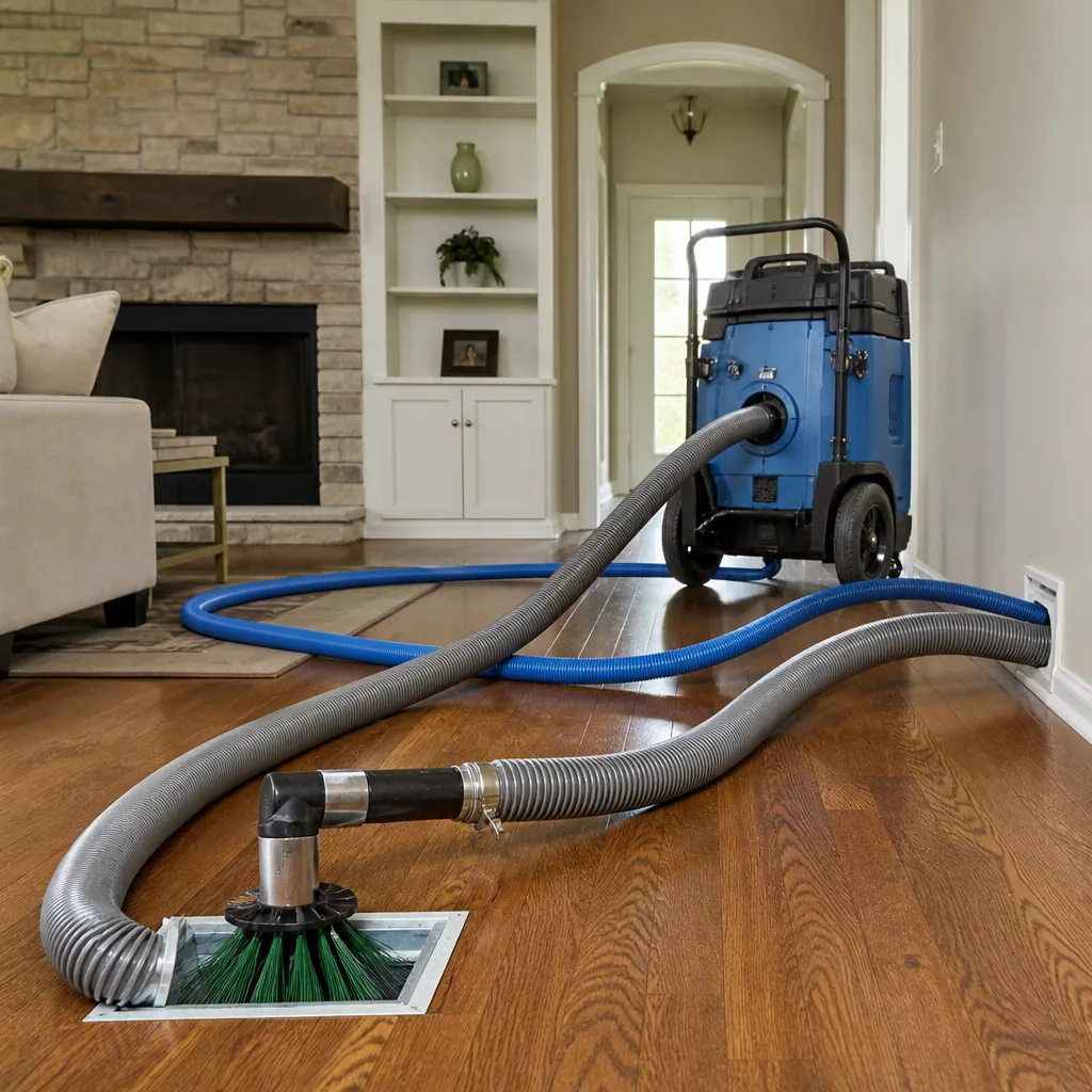 Whole-home duct cleaning