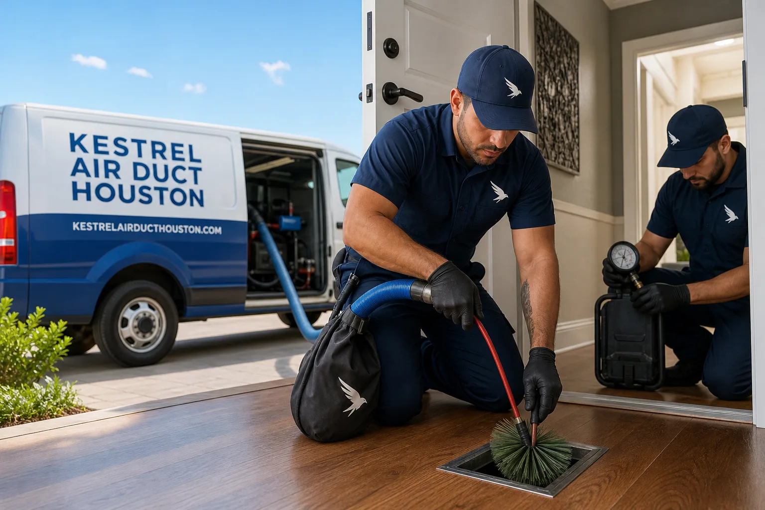 Kestrel Air Duct Houston air duct cleaning team